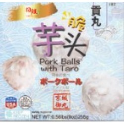 PORK BALLS WITH TARO 9.00 OUNCE